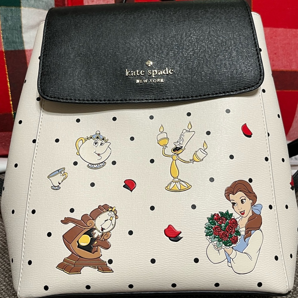 Disney X Kate Spade Beauty and the Beast Backpack